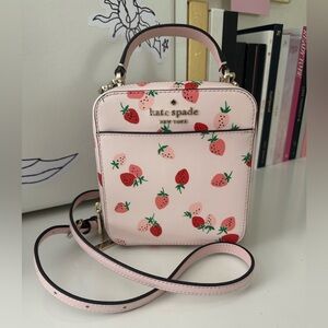 Kate Spade Pink Strawberry Crossbody Purse